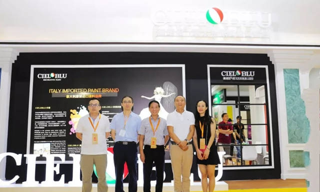“以輕奢·致不凡”意大利基路伯（CIELOBLU)原裝進(jìn)口涂料品牌驚艷廣州建博會(huì )(圖3)