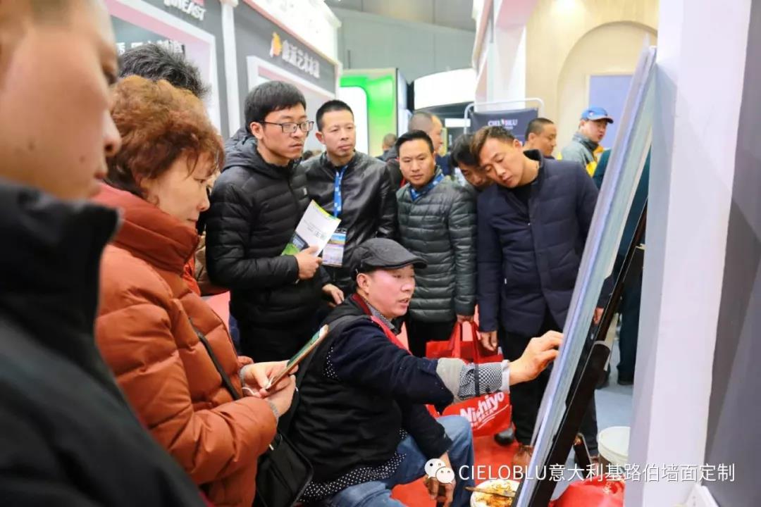 上海建博會(huì )首日,意大利基路伯（cieloblu）閃耀上海虹橋國家會(huì )展中心！(圖4)